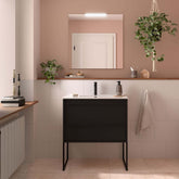 Conjunto Mueble de baño ATTILA 800 2 cajones (MLEA) - BañoClick